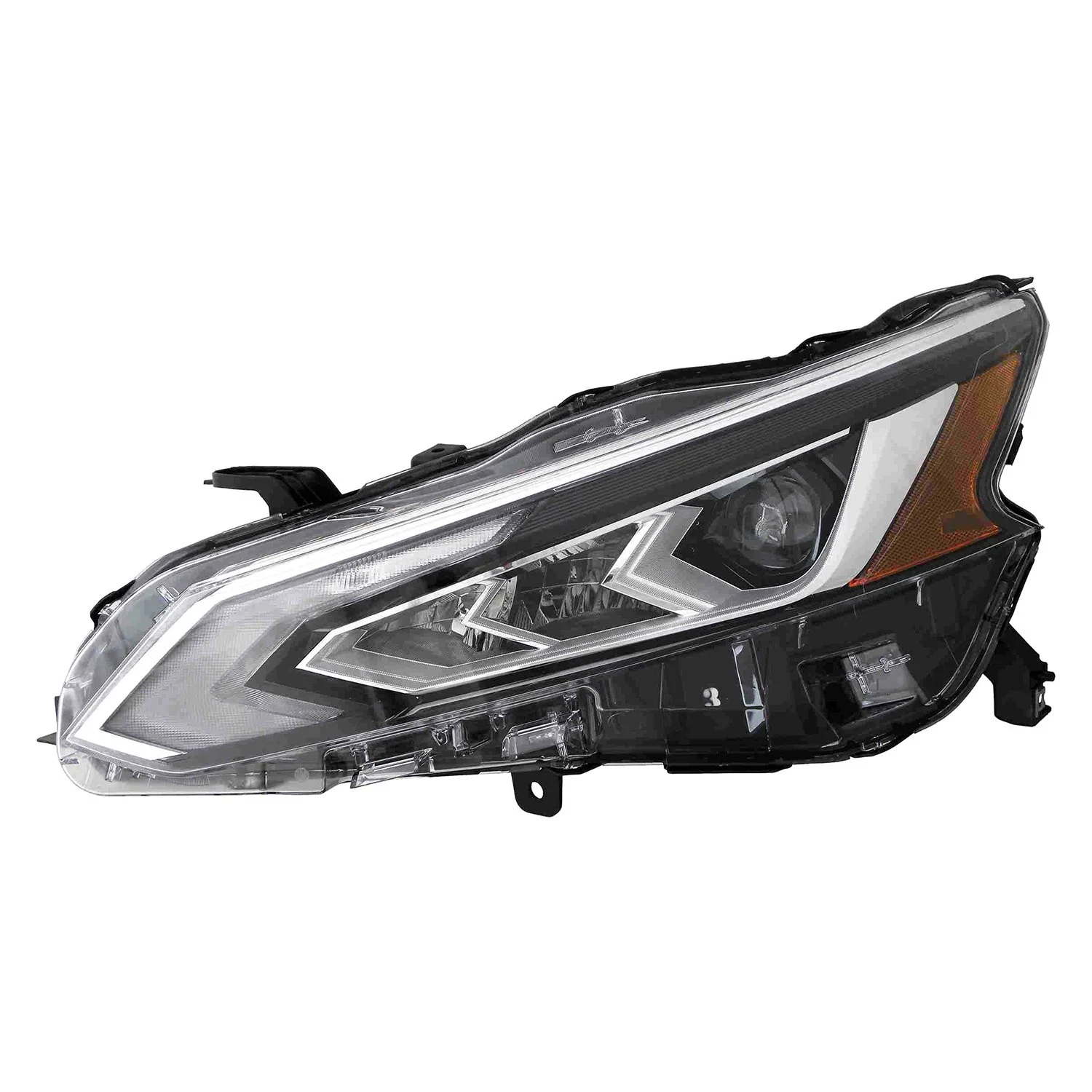 Headlight Assembly Composite Left LED w/o Auto Leveling for Nissan Altima 2019–2022