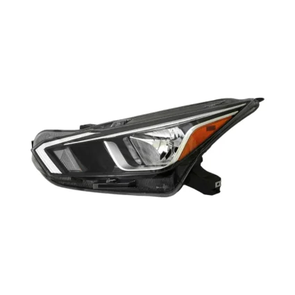 Headlight Assembly Composite Left Halogen CAPA for Nissan Versa 2020–2022