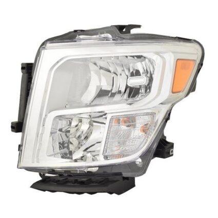 Headlight Assembly Composite Left Halogen CAPA for Nissan TITAN S SV 2020–2023