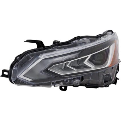 Headlight Assembly Composite Left LED w/Auto Leveling CAPA for Nissan Altima 2019–2022