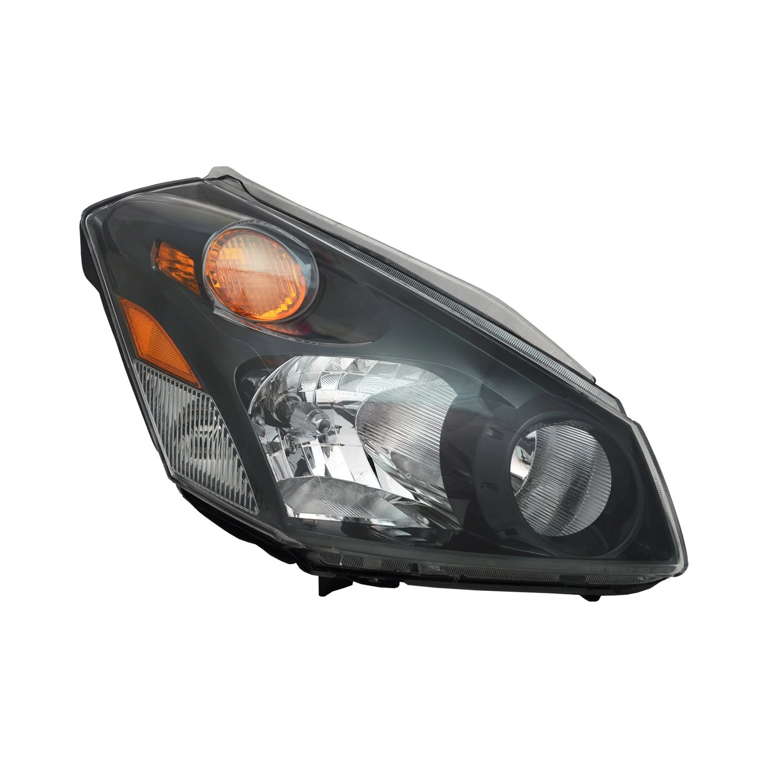 Headlight Assembly Composite Right Black Bezel for Nissan Quest 2004–2009
