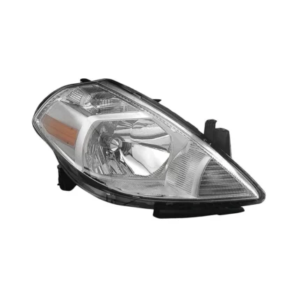 Headlight Assembly Composite Right for Nissan Versa 2007–2012
