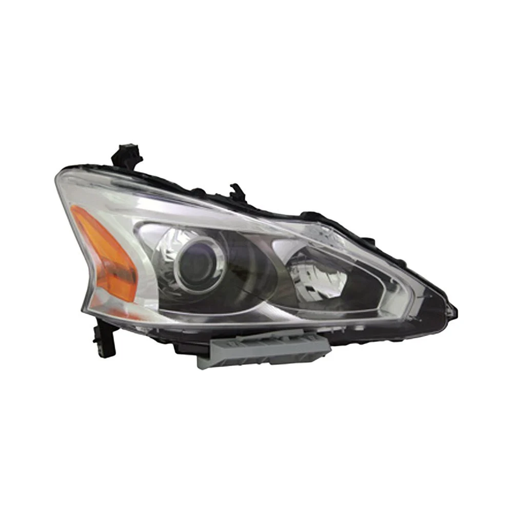 Headlight Assembly Composite Right Halogen CAPA for Nissan Altima Sedan 2013–2015