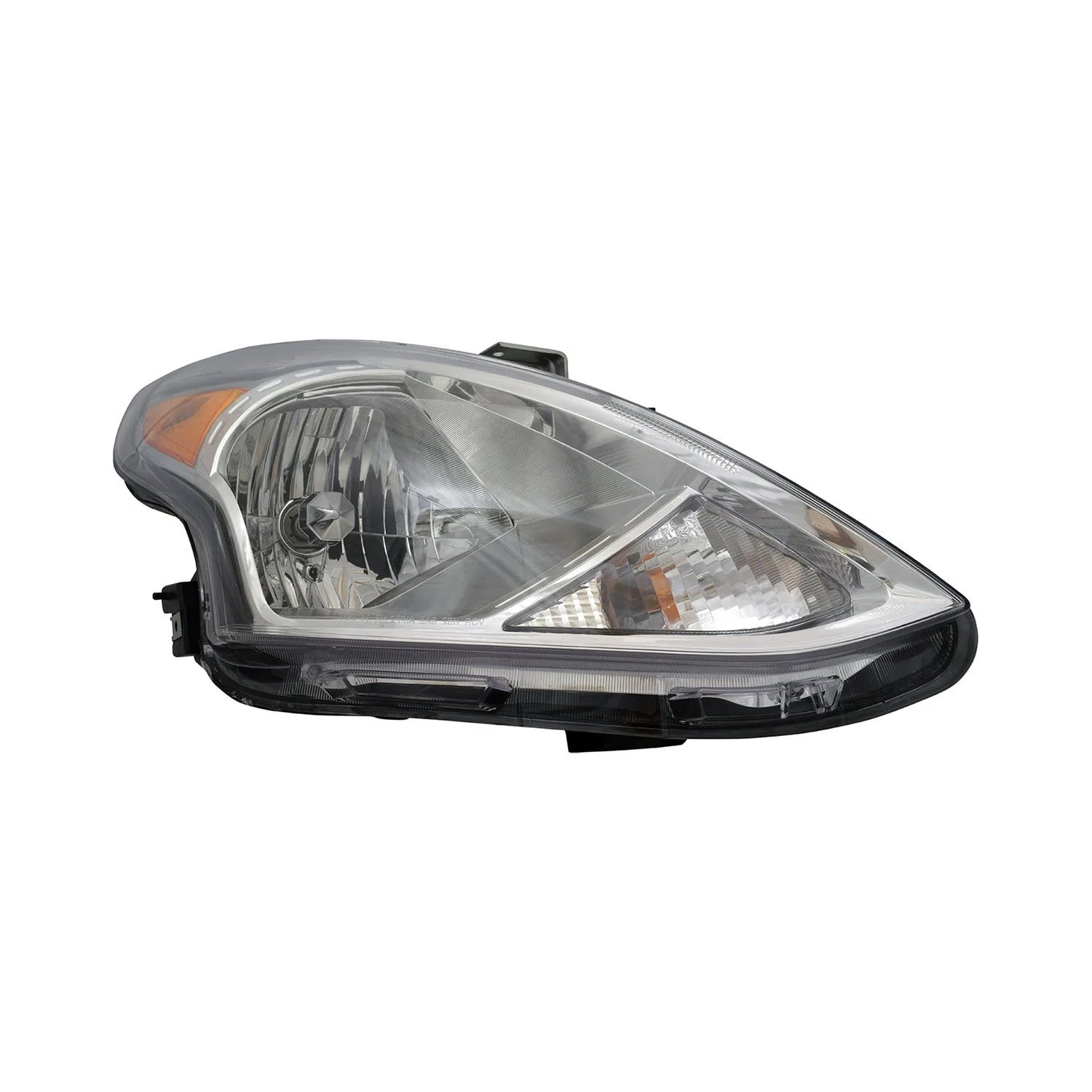 Headlight Assembly Composite Right for Nissan Versa Sedan 2015–2019