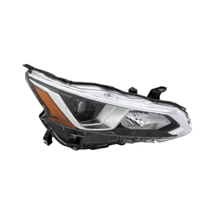 Headlight Assembly Composite Right Halogen w/o Auto Leveling CAPA for Nissan Altima 2019–2021