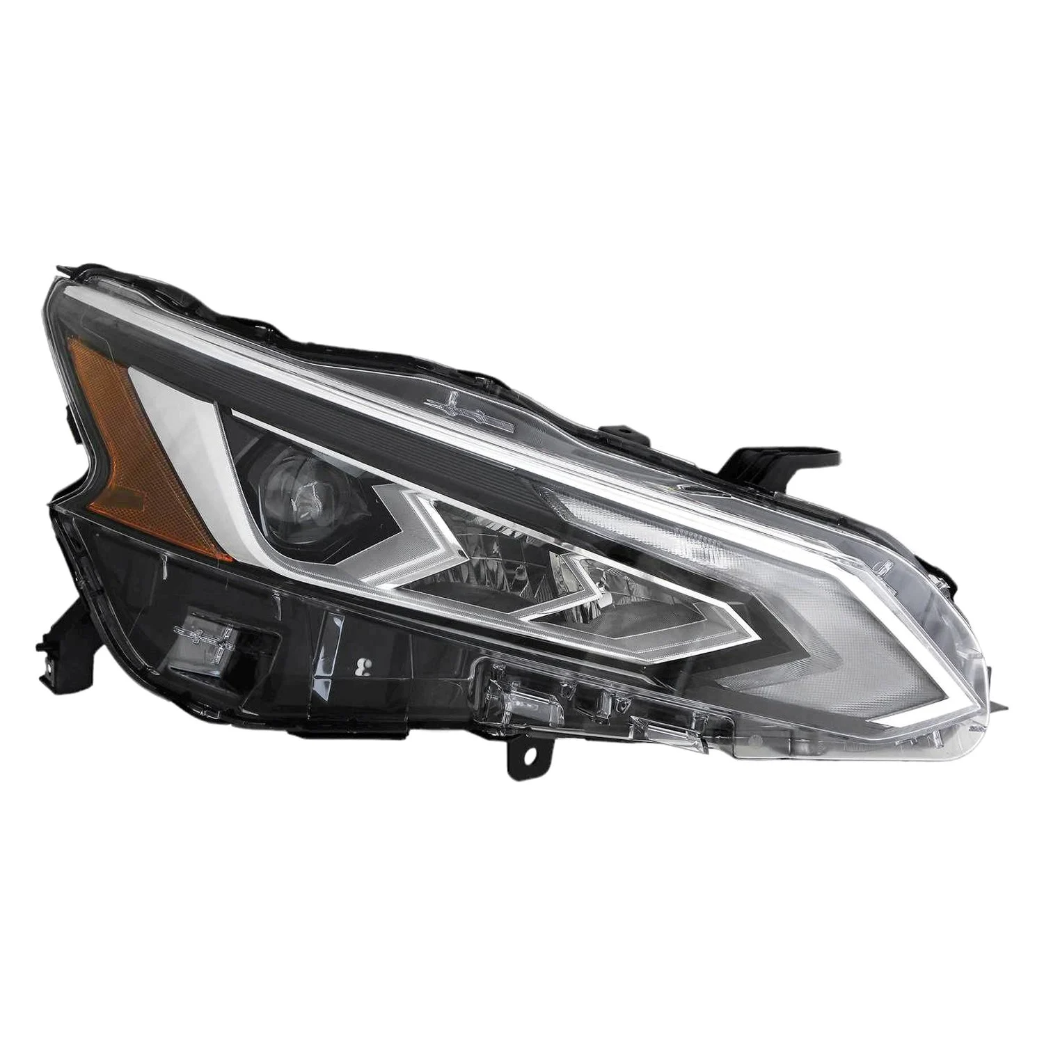 Headlight Assembly Composite Right LED w/o Auto Leveling for Nissan Altima 2019–2022