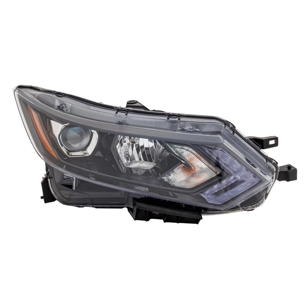 Headlight Assembly Composite Right Halogen CAPA for Nissan Qashqai Rogue Sport