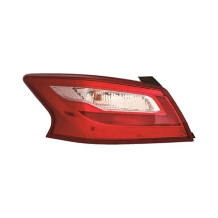 Tail Light Assembly Left Outer w/o Smoke Lens for Nissan Altima 2016–2017