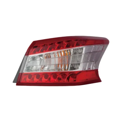 Tail Light Assembly Right Outer CAPA for Nissan Sentra 2013–2015