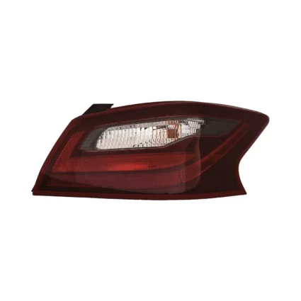 Tail Light Assembly Right Outer w/Smoke Lens CAPA for Nissan Altima Sedan 2017