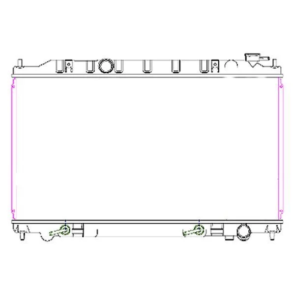 Radiator for Nissan Maxima 2007–2008