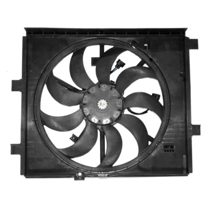 Engine Cooling Fan Assembly Motor/Blade/Shroud Assy w/o Control Modules for Nissan Juke 2011–2017