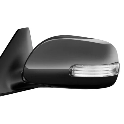 Door Mirror Assembly Left Power Non-Heated w/Signal Lamp Black (Code 202) w/Cover for Scion tC 2011–2016