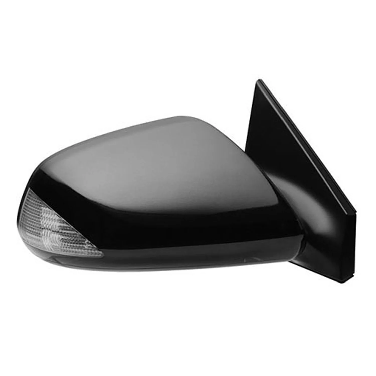 Door Mirror Assembly Right Power w/Signal Lamps Black (Code 209) for Scion tC 2005–2010