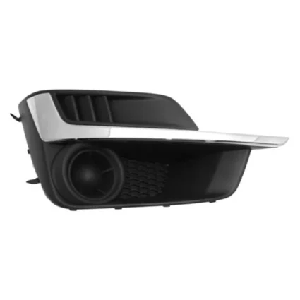 Bumper Insert Front Right Fog Lamp Opening Cover w/o Fog Lamps w/Chrome Molding for Subaru Impreza 2015–2016