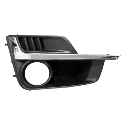 Bumper Insert Front Right Fog Lamp Bezel w/Fog Lamps w/Chrome Molding for Subaru Impreza 2015–2016