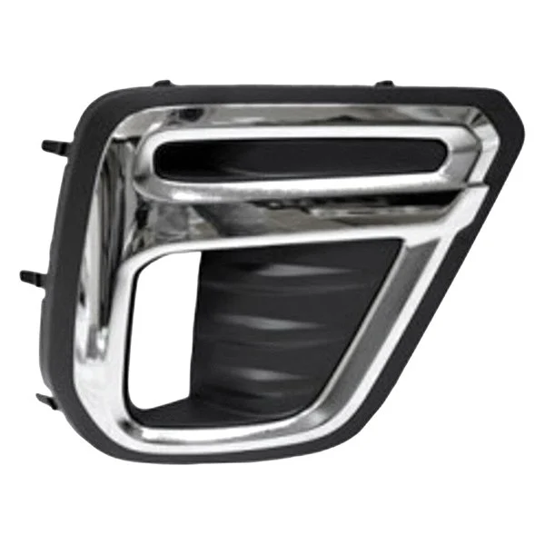 Bumper Insert Front Right Fog Lamp Bezel w/LED Fog Lamps Chrome Trim for Subaru Forester Premier Touring 2019–2021