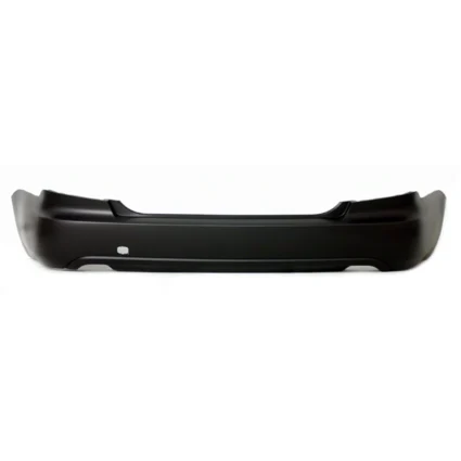 Bumper Cover Rear w/o Sport Pkg w/o Spoiler Holes Primed CAPA for Subaru Impreza 2008–2011