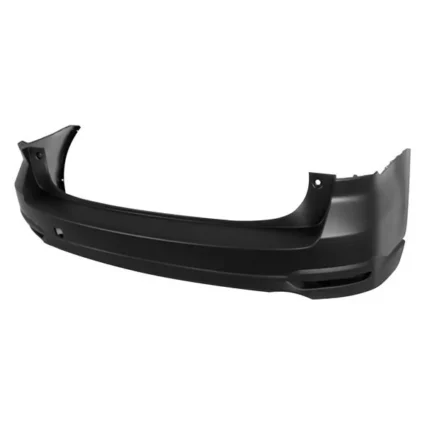 Bumper Cover Rear w/o Object Sensors w/Textured Lower Primed for Subaru Forester 2014–2018