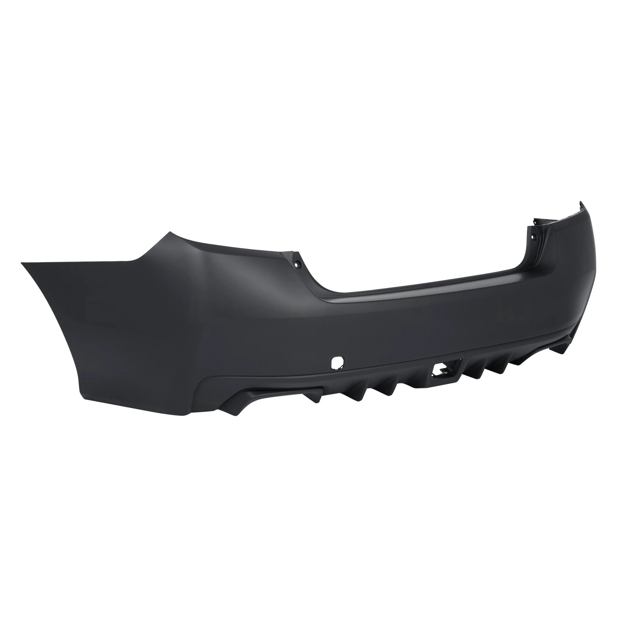 Bumper Cover Rear w/o Rear Object Sensors Primed for Subaru WRX 2015–2021