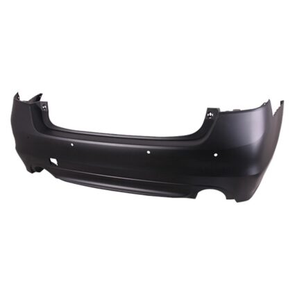 Bumper Cover Rear w/Park Assist Primed CAPA for Subaru Legacy 2017
