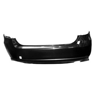 Bumper Cover Rear w/o Object Sensors w/Textured Lower Primed for Subaru Impreza Sedan 2017–2023