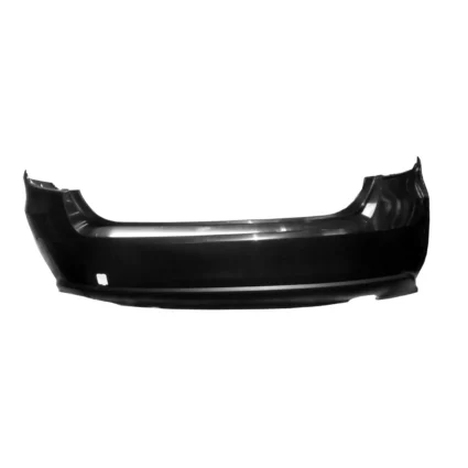 Bumper Cover Rear w/o Object Sensors w/Textured Lower Primed CAPA for Subaru Impreza Sedan 2017–2023