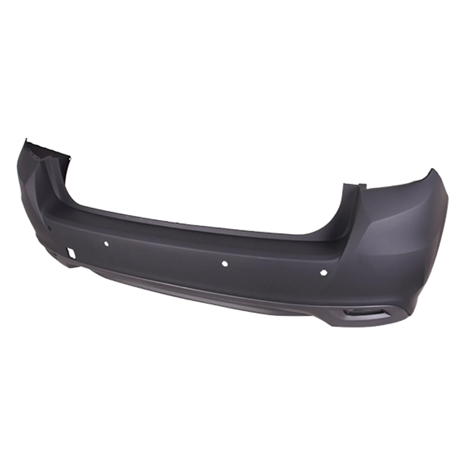 Bumper Cover Rear w/Object Sensors w/Textured Lower Primed CAPA for Subaru Impreza Hatchback 2017–2023
