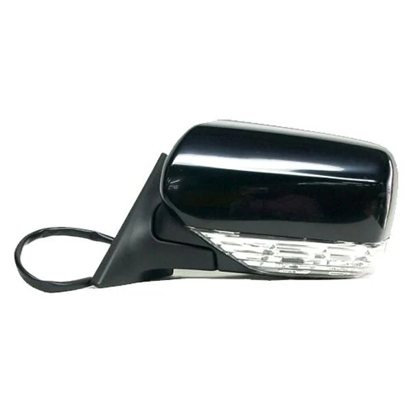 Door Mirror Assembly Left Power Heated w/Signal Smooth Black for Subaru Forester 2005–2008
