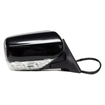Door Mirror Assembly Right Power Heated w/Signal Smooth Black for Subaru Forester 2005–2008
