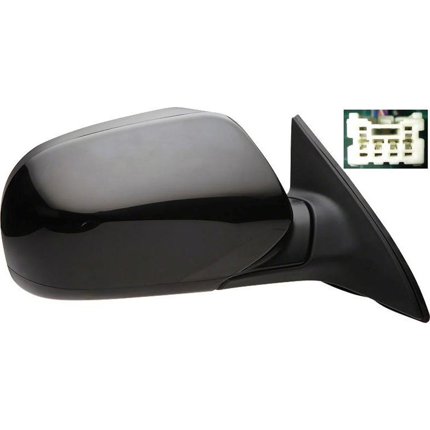 Door Mirror Assembly Right Power Heated Includes Textured Black & PTM Cover for Subaru Legacy Outback