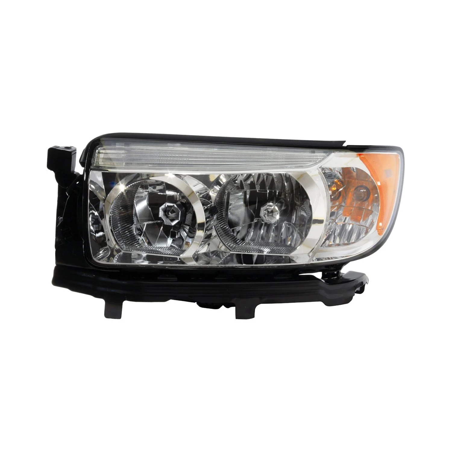 Headlight Assembly Composite Left Halogen w/o Sport Pkg for Subaru Forester 2006–2008