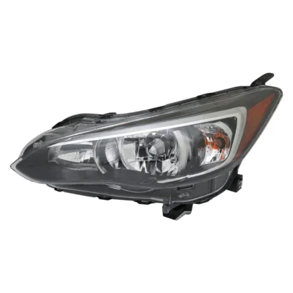Headlight Assembly Composite Left Halogen CAPA for Subaru Impreza Sedan 2017–2023