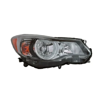 Headlight Assembly Composite Right From 9-13 Halogen CAPA for Subaru Impreza XV Crosstrek