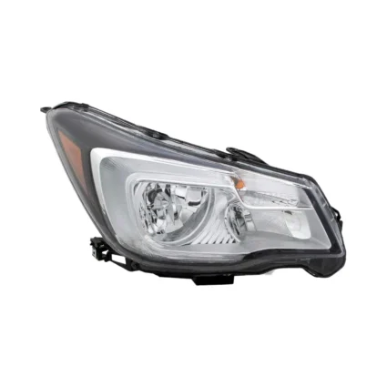 Headlight Assembly Composite Right Halogen CAPA for Subaru Forester 2017–2018
