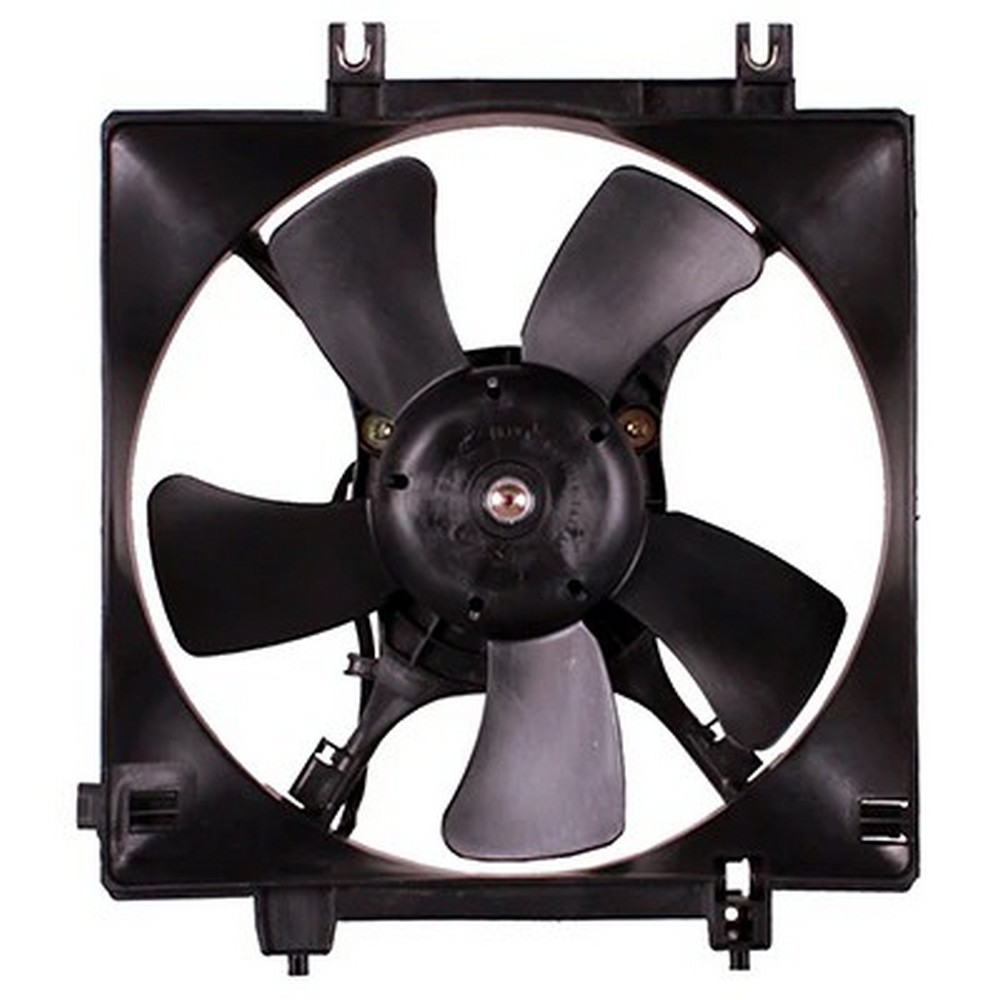 A/C Condenser Fan Assembly Right Motor/Blade/Shroud Assembly for Subaru Legacy 2005–2009