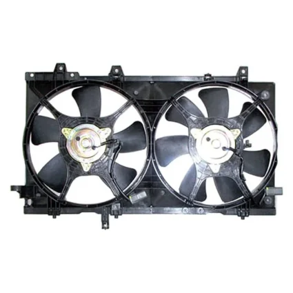 Engine Cooling Fan Assembly Motor/Blade/Shroud Dual Fan Assembly for Subaru Forester 2004–2008