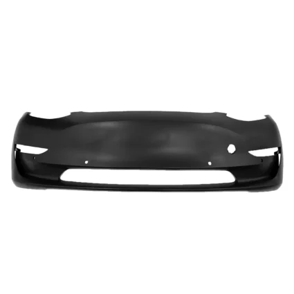 Bumper Cover Front w/Park Assist Sensors w/o Park Assist Primed for Tesla 3 2017–2023