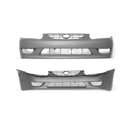Bumper Cover Front Primed CAPA for Toyota Corolla 2001–2002