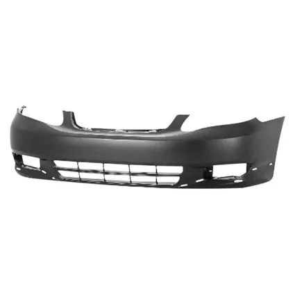 Bumper Cover Front w/Ground Effects Primed for Toyota Corolla S 2003–2004