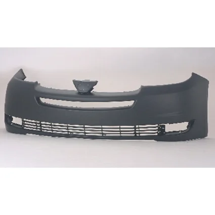 Bumper Cover Front w/o Park Sensor w/o Radar Cruise Primed CAPA for Toyota Sienna 2004–2005