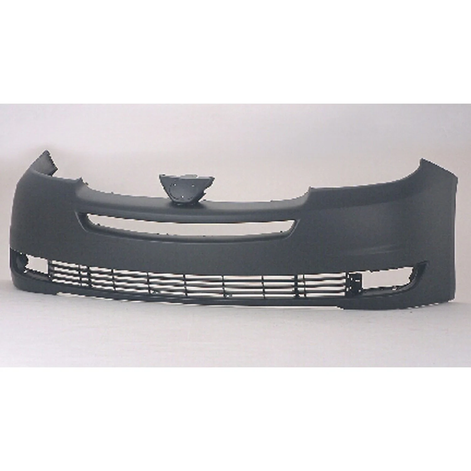 Bumper Cover Front w/o Park Sensor w/o Radar Cruise Primed CAPA for Toyota Sienna 2004–2005