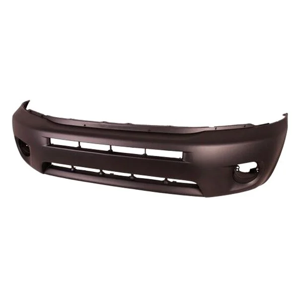 Bumper Cover Front w/Fender Flares Matte-Dark Gray CAPA for Toyota RAV4 2004–2005
