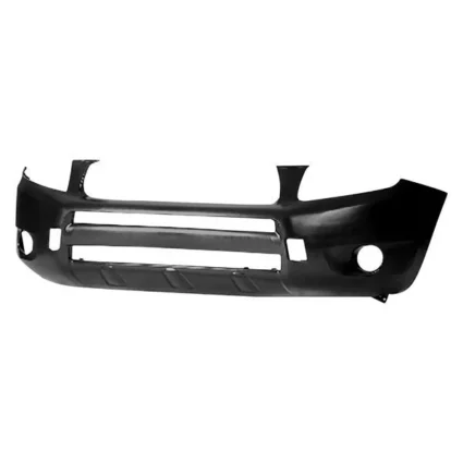 Bumper Cover Front w/o Wheel Opening Flares for Toyota RAV4 Limited Base 2006–2008