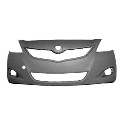 Bumper Cover Front Primed CAPA for Toyota Yaris 2007–2012