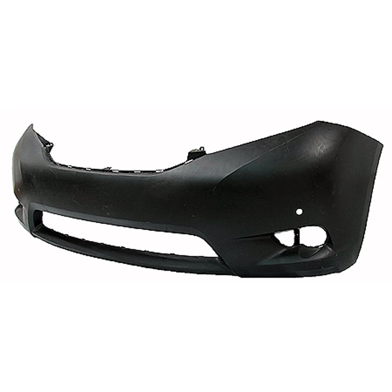 Bumper Cover Front w/Park Assist Sensors Primed CAPA for Toyota Sienna Limited 2011–2017