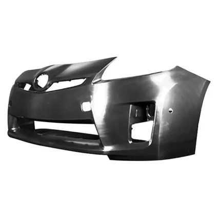 Bumper Cover Front Halogen Headlamps w/Pre-Collision System Primed CAPA for Toyota Prius 2010–2011