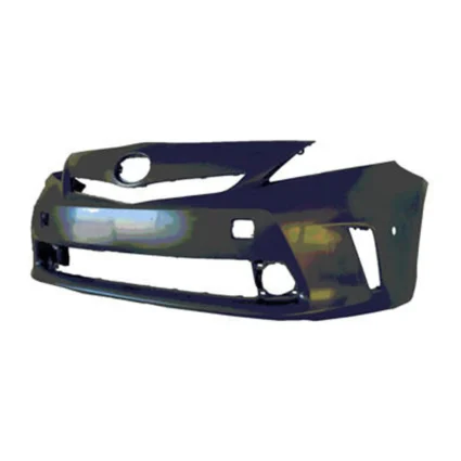 Bumper Cover Front Halogen Headlamps w/Pre-Collision System Primed CAPA for Toyota Prius V 2012–2014