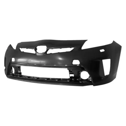 Bumper Cover Front w/Headlamp Washers LED Headlamps Primed CAPA for Toyota Prius Prius Plug-In