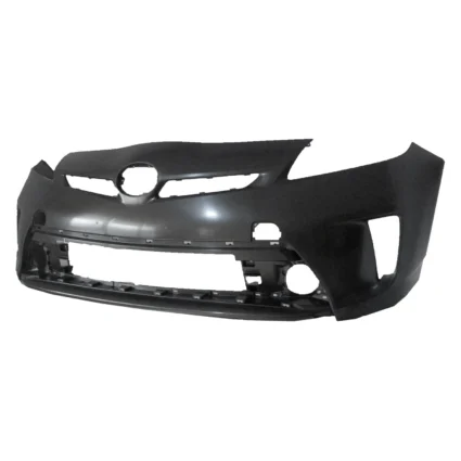 Bumper Cover Front w/o Headlamp Washers Halogen Headlamps Primed CAPA for Toyota Prius Prius Plug-In